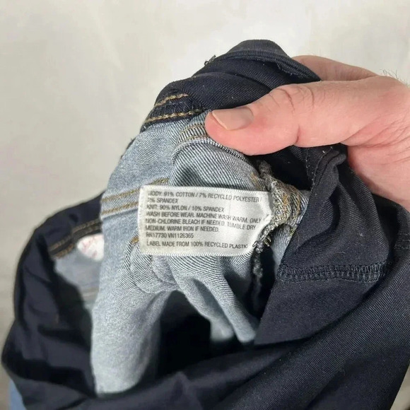 isabel Maternity Jeans Women's 14 Medium Wash Pull On Stretchy - Picture 9 of 10